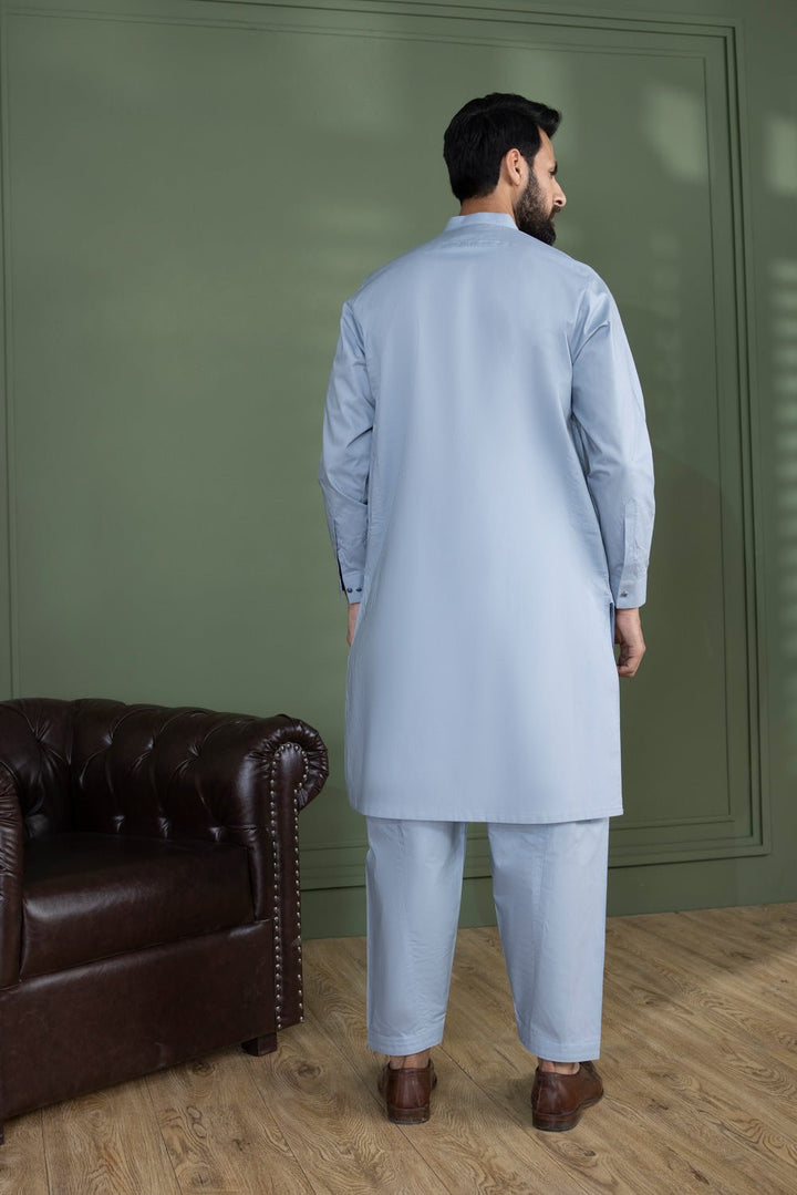 Sapphire- Egyptian Cotton Latha Suit