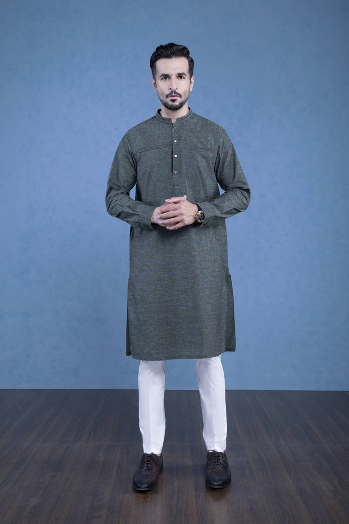 Sapphire Cotton Kurta