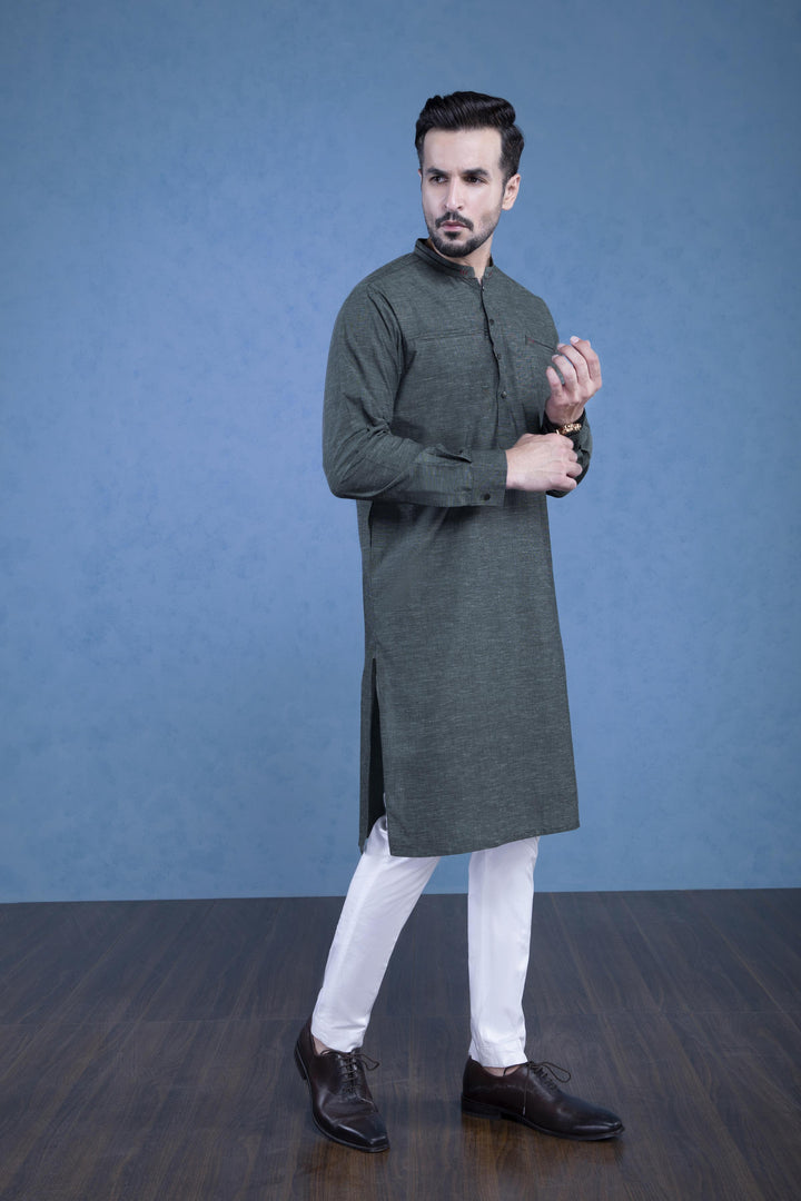 Sapphire Cotton Kurta