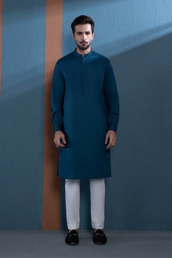 Sapphire- Cotton Dobby Kurta