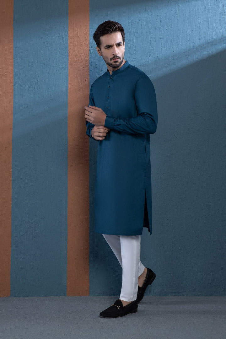 Sapphire- Cotton Dobby Kurta