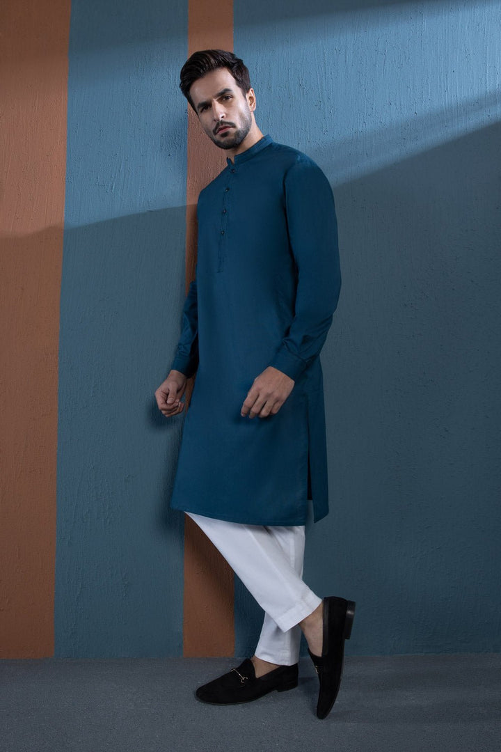 Sapphire- Cotton Dobby Kurta