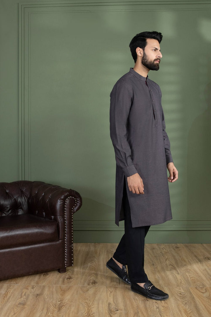 Sapphire- Cotton Yarn Dyed Kurta