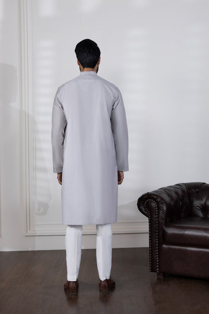 Sapphire- Cotton Yarn Dyed Kurta