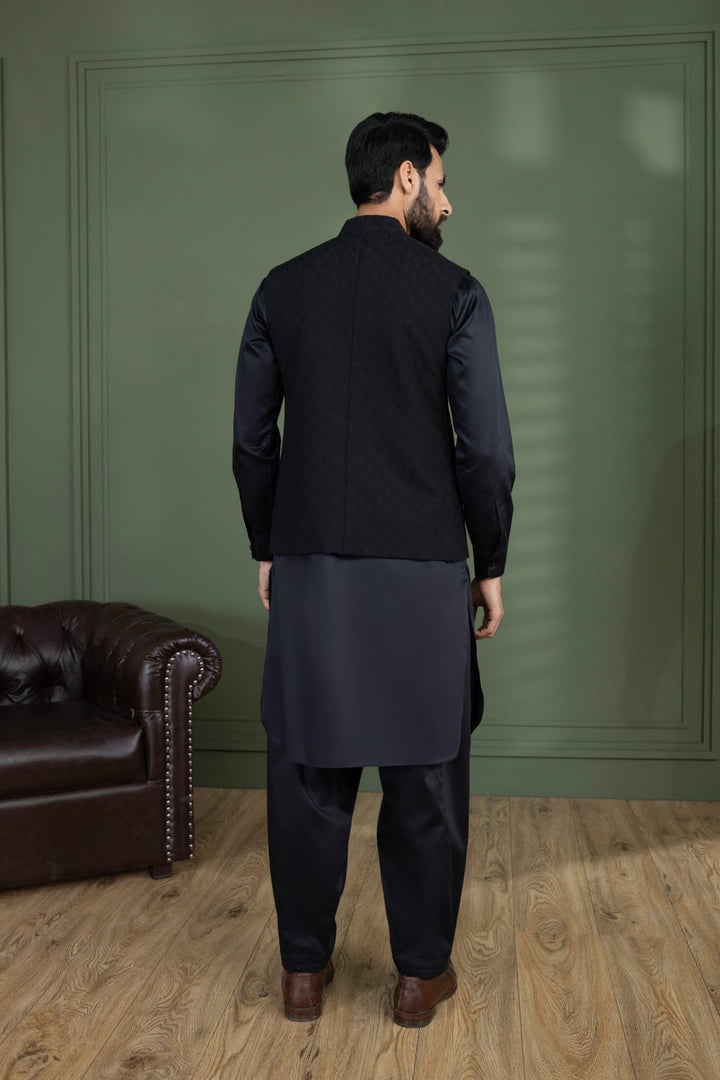 Sapphire- Jacquard Waistcoat