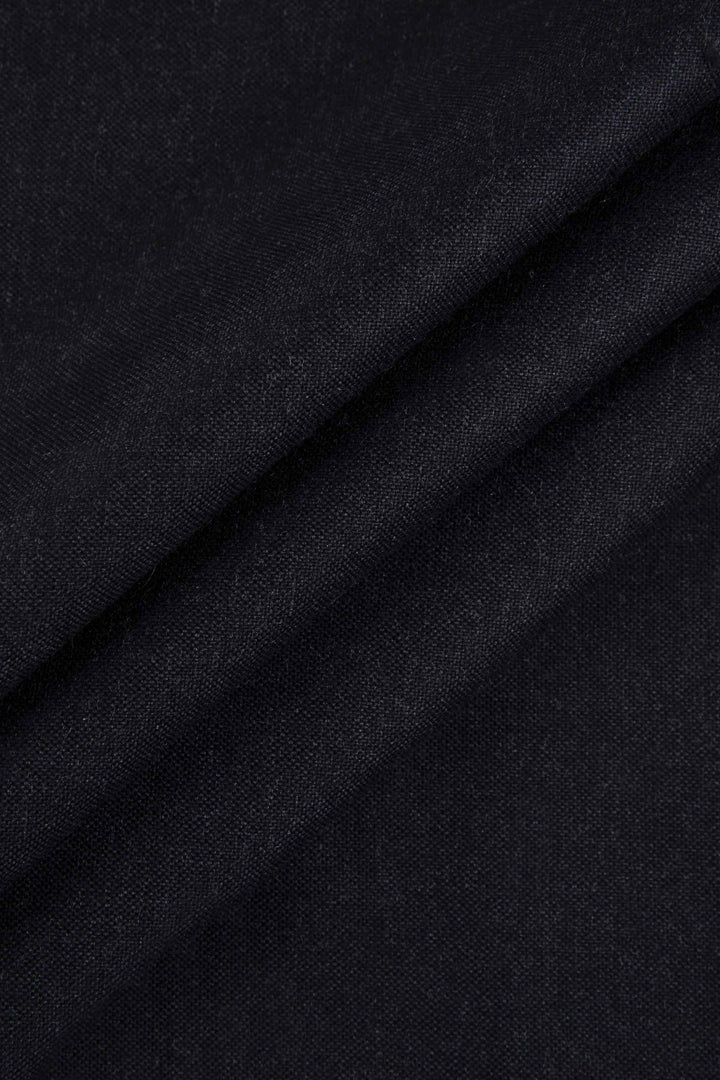 Sapphire Blended Wool Suit Black