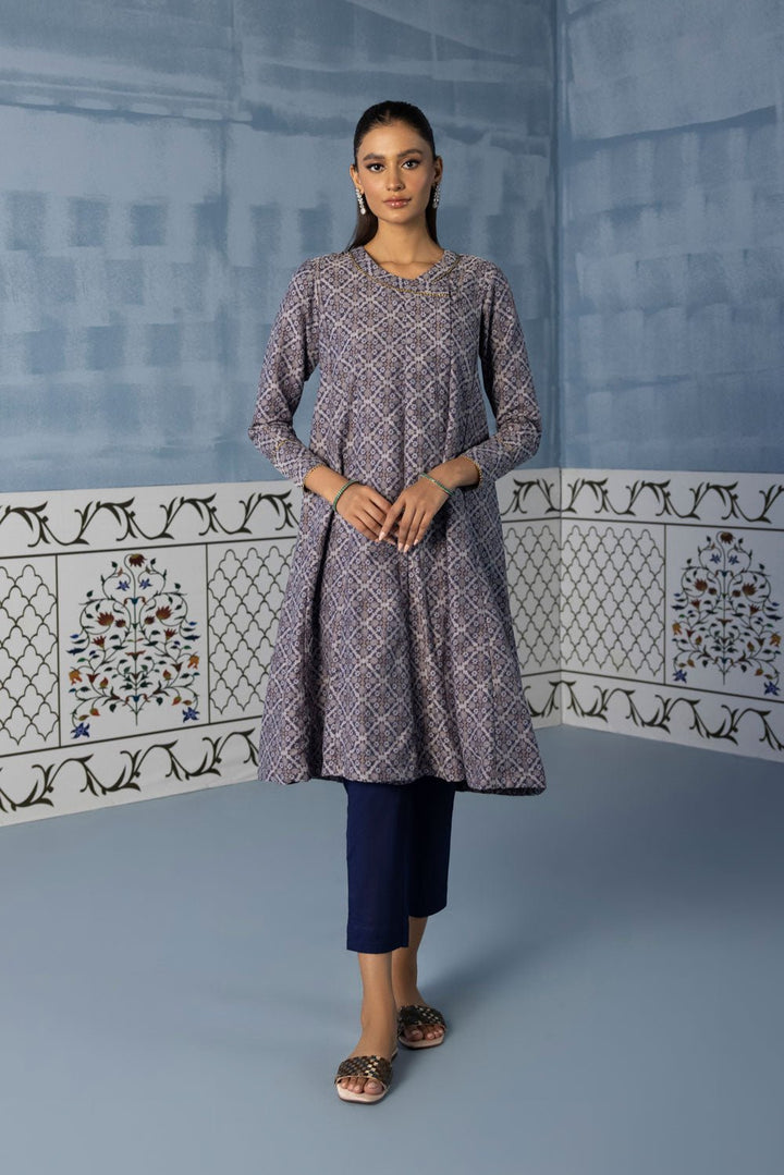 Sapphire- Jacquard Frock