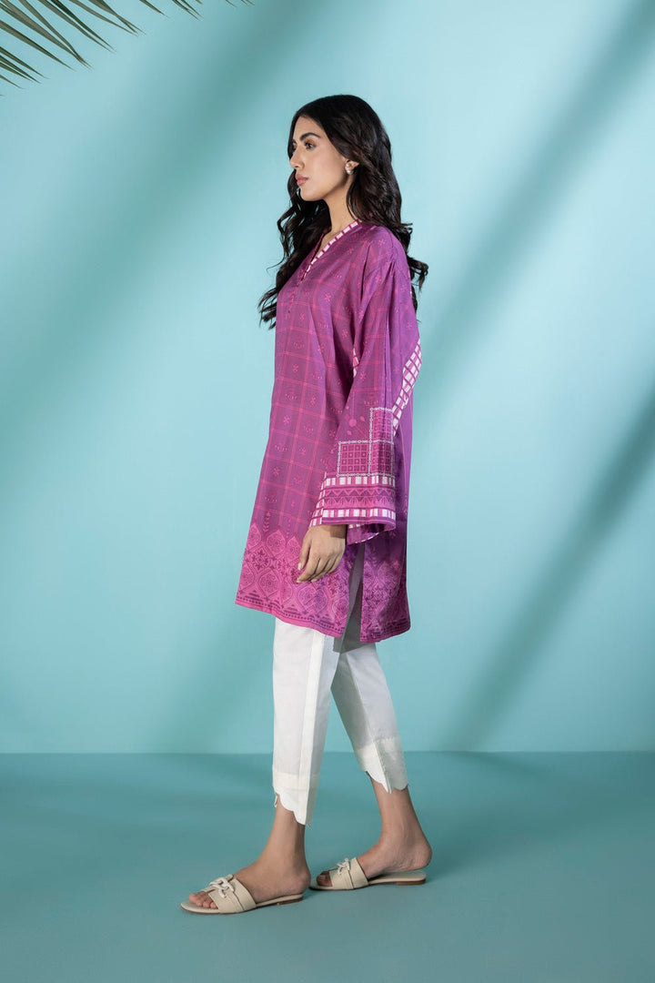 Sapphire- Embroidered Lawn Shirt