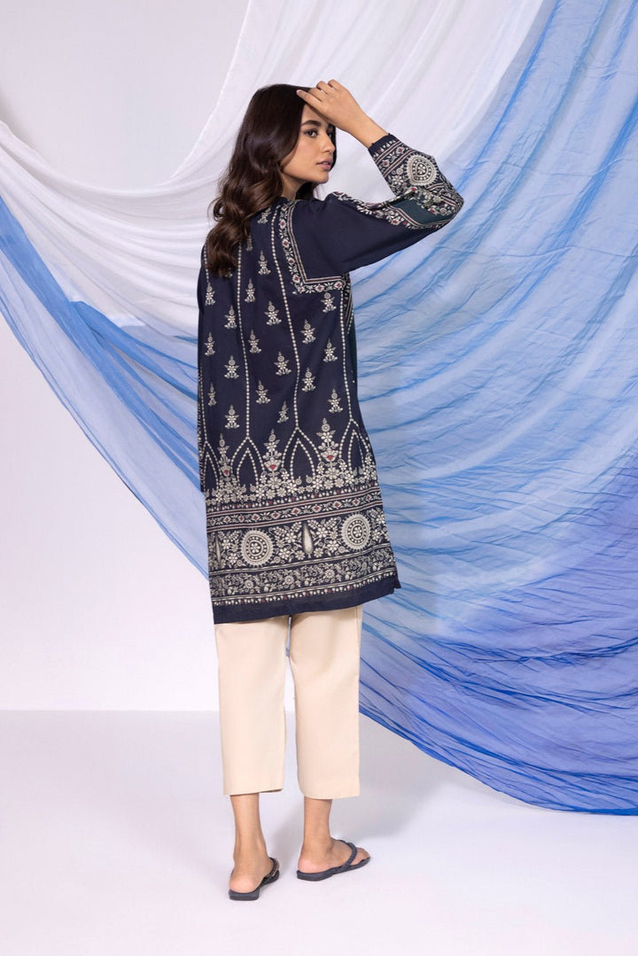 Sapphire- Embroidered Lawn Shirt