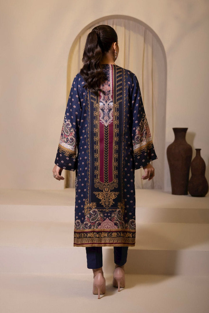 Sapphire- 2 Piece - Embroidered Khaddar Suit