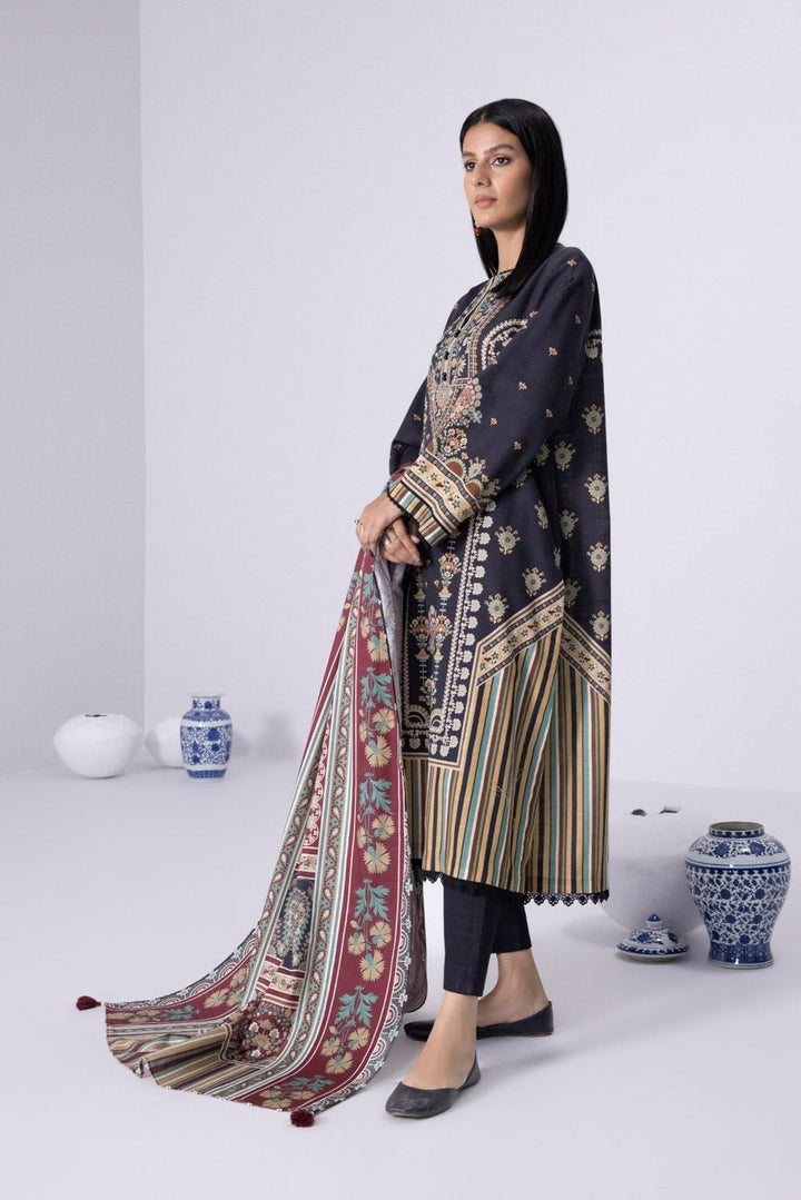 Sapphire- 3 Piece - Printed Khaddar Suit