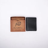 JILD - Compact Leather Wallet - Black