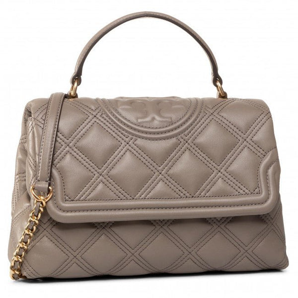 Tory Burch-Fleming Soft tote Grey heron