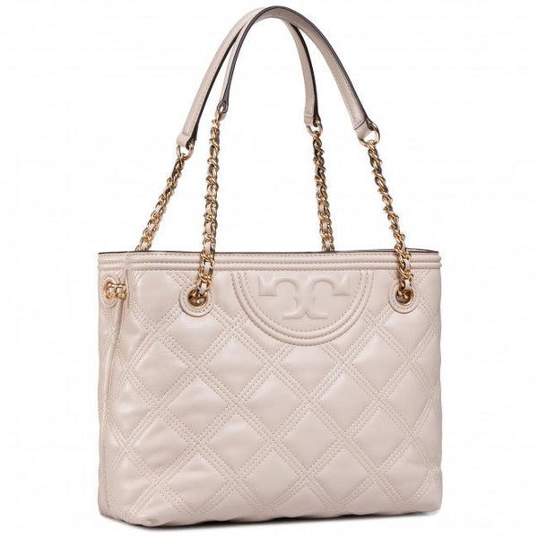 Tory Burch Fleming Soft tote New cream