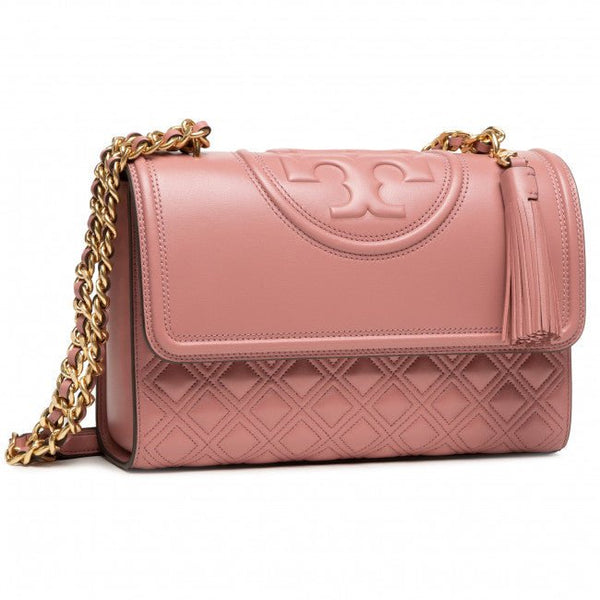 Tory Burch-Fleming Shoulder convertible bag Pink magnolia