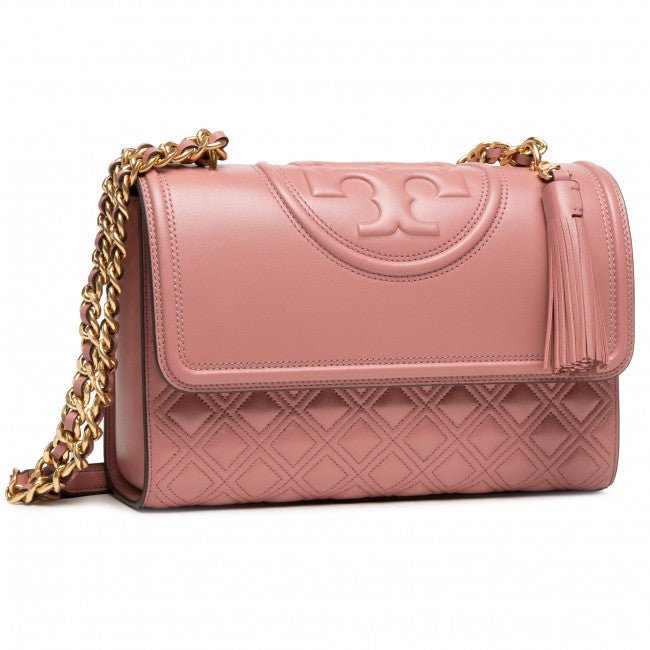 Tory Burch-Fleming Shoulder convertible bag Pink magnolia