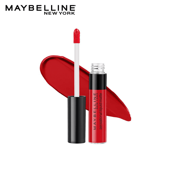 Maybelline New York- Sensational Liquid Matte Lipstick - 01 To The Fullest