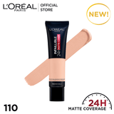 LOreal Paris Infallible 24H Matte Cover Liquid Foundation - 110 Rose Vanilla