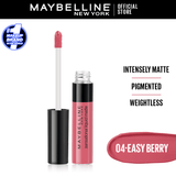 Maybelline New York- Sensational Liquid Matte Lipstick - 04 Easy Berry