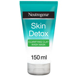Neutrogena- Face Wash Mask, Skin Detox, Clarifying Clay, 150ml