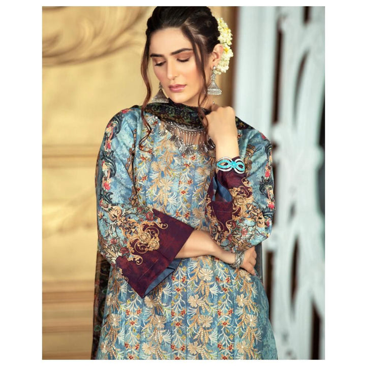 Amare – 3 Piece Embroidered Unstitched Lawn