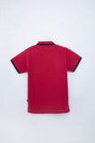 Sapphire Polo Shirt with Badge