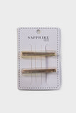 Sapphire Pack of 2 Hair Clips