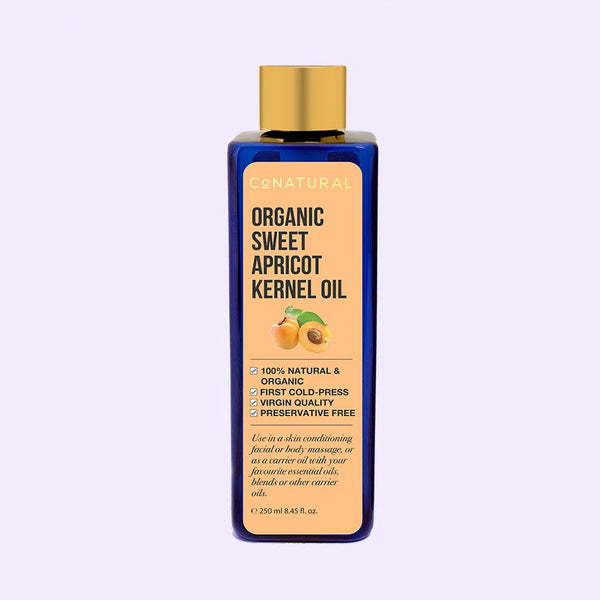 CoNATURAL- Organic Sweet Apricot Kernel Oil, 250 ML