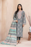 Sapphire 2 Piece - Embroidered Lawn Suit Grey