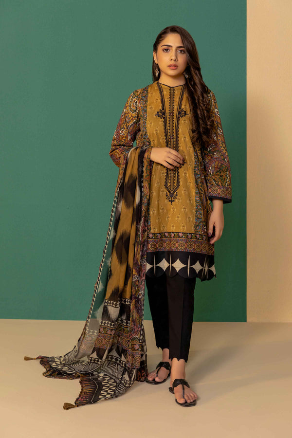 Sapphire- 2 Piece - Embroidered Lawn Suit