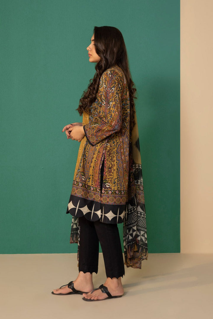 Sapphire- 2 Piece - Embroidered Lawn Suit