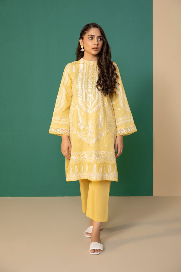 Sapphire- 2 Piece - Embroidered Lawn Suit