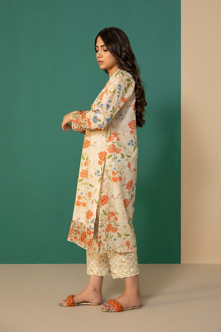 Sapphire- 2 Piece - Embroidered Lawn Suit