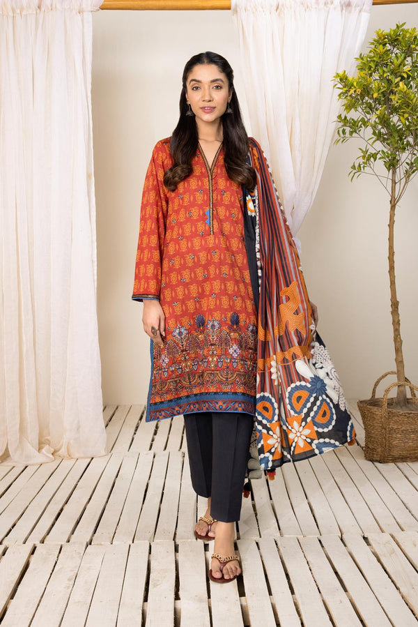 Sapphire- 2 Piece - Embroidered Lawn Suit