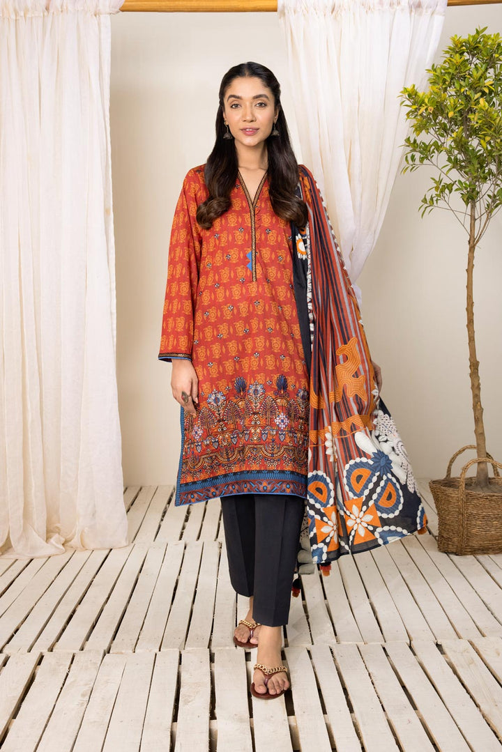 Sapphire- 2 Piece - Embroidered Lawn Suit