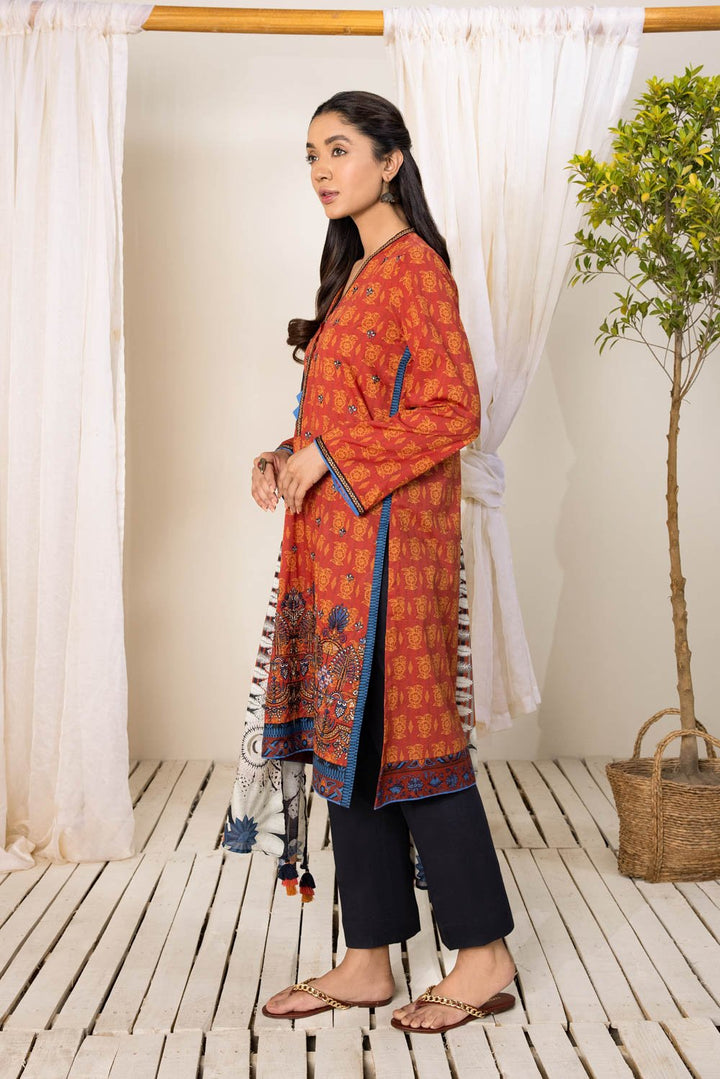 Sapphire- 2 Piece - Embroidered Lawn Suit