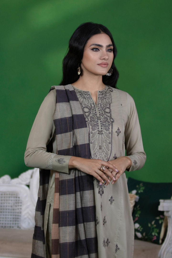 Sapphire- 3 Piece - Embroidered Lawn Suit