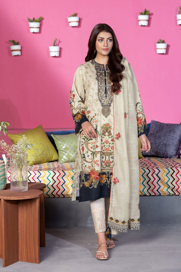 Sapphire- 2 Piece - Embroidered Jacquard Suit