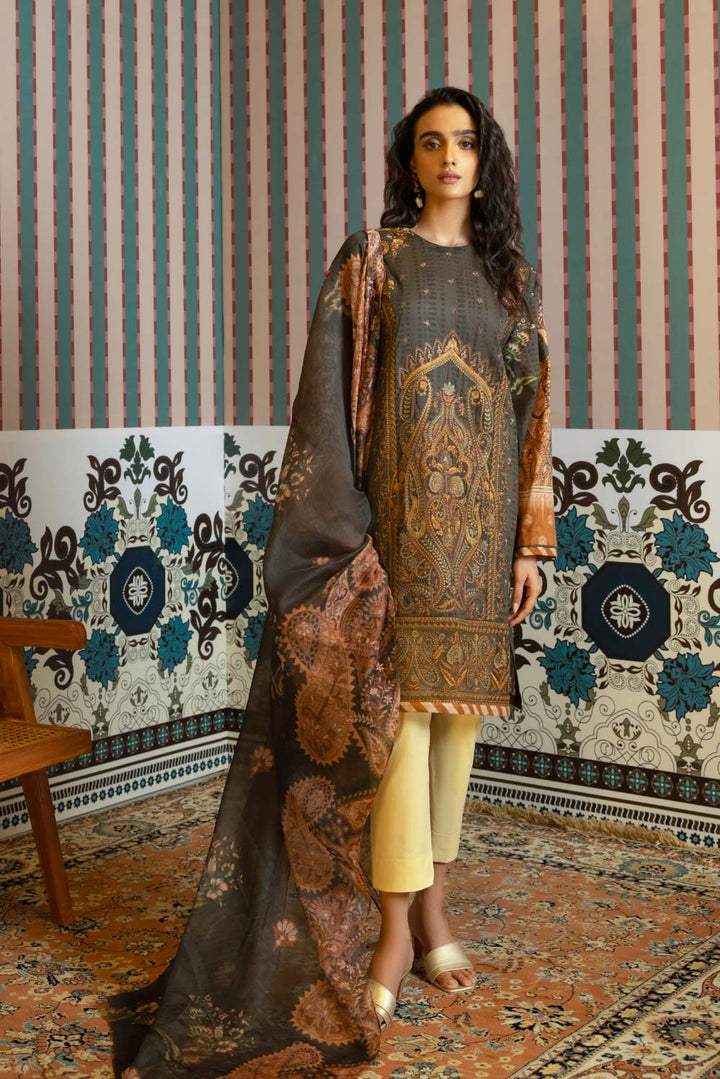 Sapphire- 2 Piece - Embroidered Lawn Suit