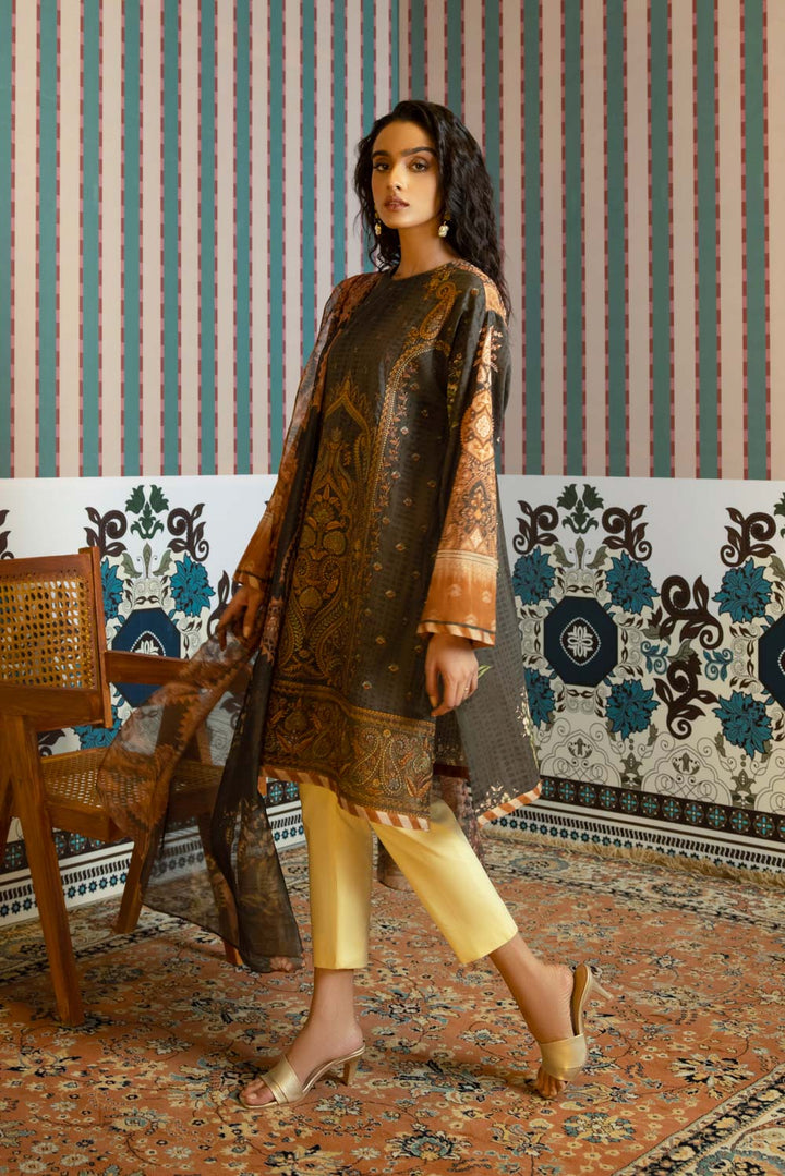 Sapphire- 2 Piece - Embroidered Lawn Suit