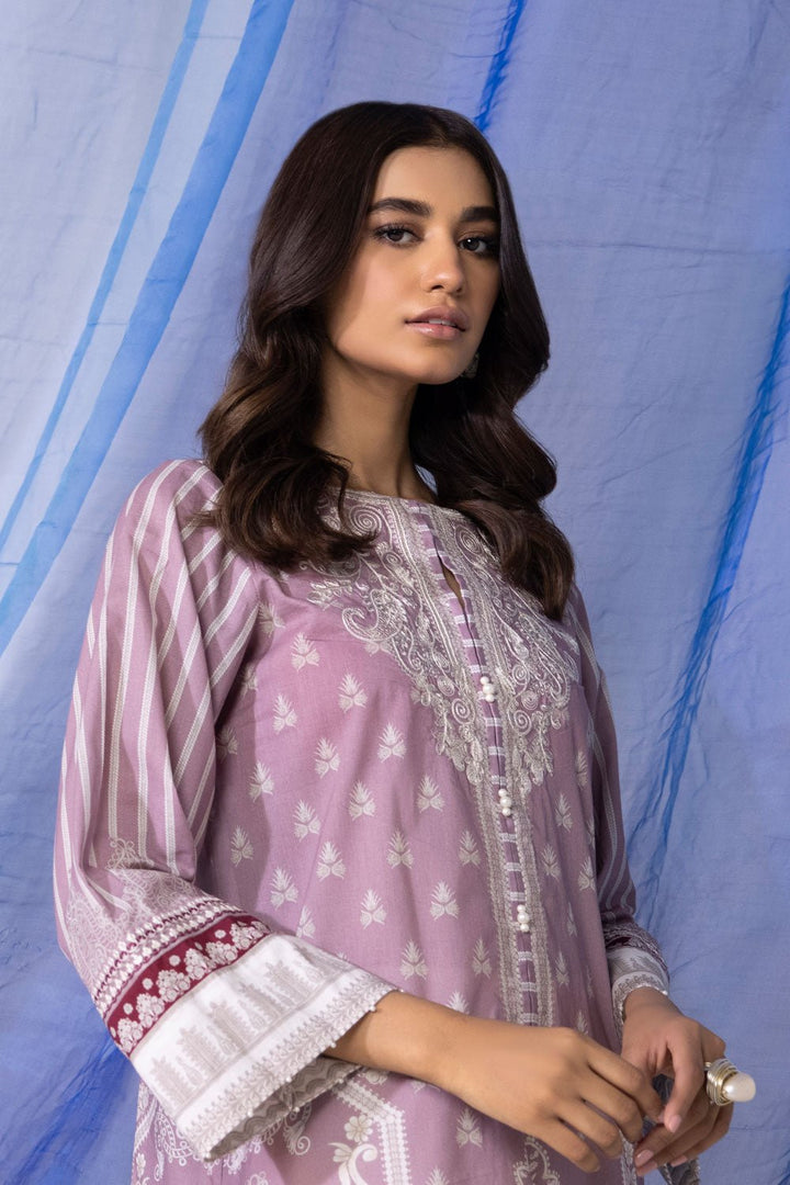 Sapphire- Embroidered Lawn Shirt