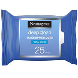 Neutrogena- Makeup Remover, Face Wipes, Deep Clean, Pack of 25 wipes
