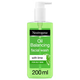 Neutrogena- Oil Balancing Facial Wash, Lime, For Oily Skin, 200ml