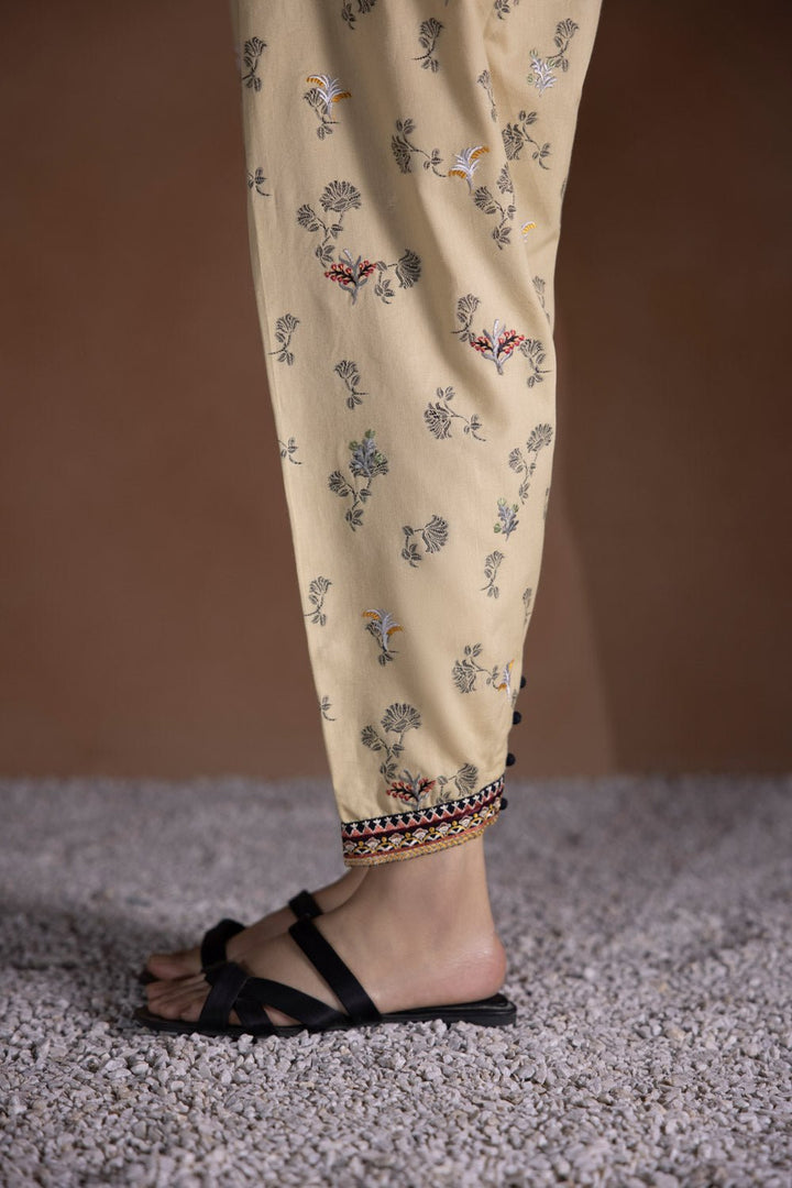 Sapphire- Embroidered Jacquard Shalwar