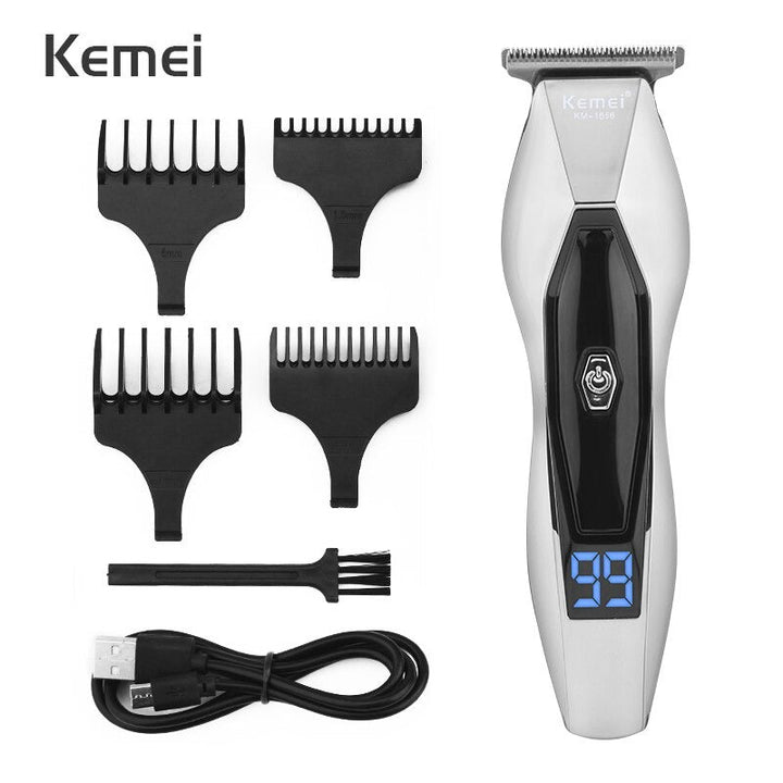 Kemei- KM-1656 Professional Hair Trimmer Rechargeable