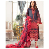 Burmese Ruby – 3 Piece Embroidered Unstitched Lawn