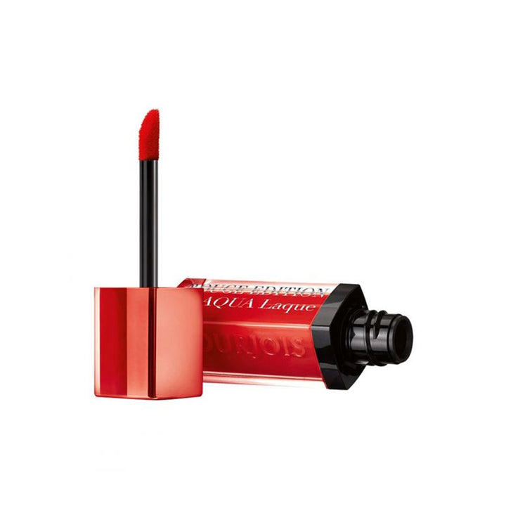 Bourjois- Rouge Edition Aqua Laque Lipstick, 05 Red My Lips