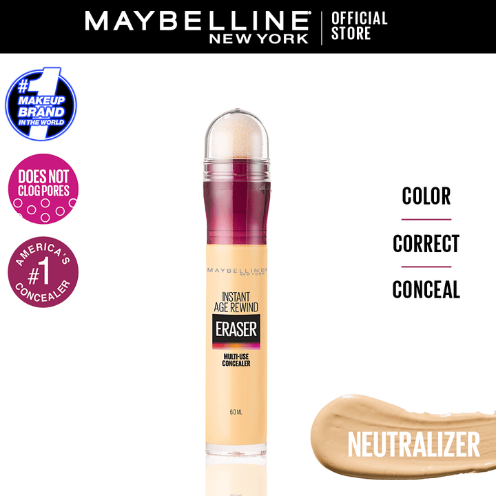 Maybelline New York- Instant Age Rewind Eraser Concealer - 150 Neutralizer