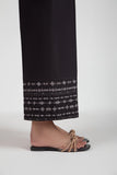 Sapphire-Embroidered Cambric Culottes