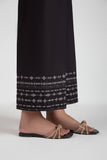 Sapphire-Embroidered Cambric Culottes